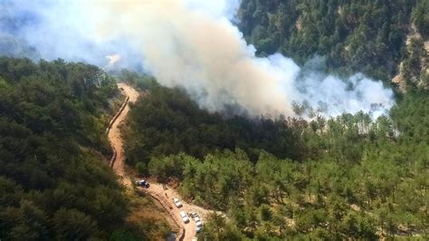 B­o­l­u­­d­a­ ­o­r­m­a­n­ ­y­a­n­g­ı­n­ı­:­ ­E­k­i­p­l­e­r­ ­m­ü­d­a­h­a­l­e­ ­e­d­i­y­o­r­